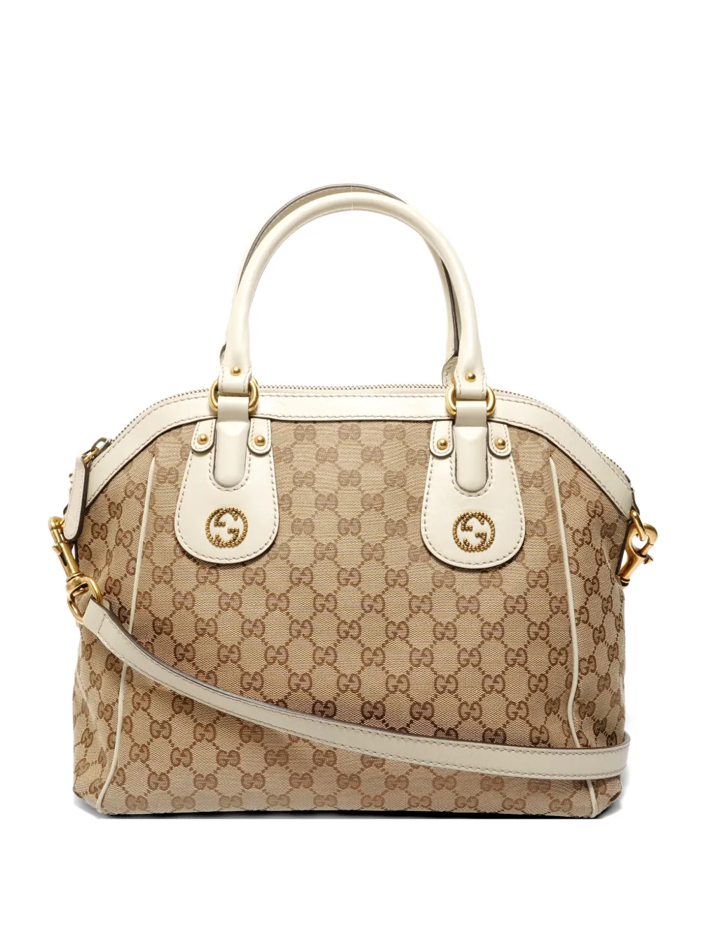 Gucci Pre-Owned 2009-2014 Scarlett GG Canvas tote bag - Toni neutri