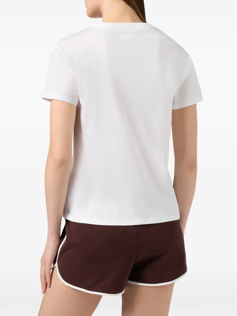 MC2 Saint Barth Emilie T-shirt met dierenprint Wit