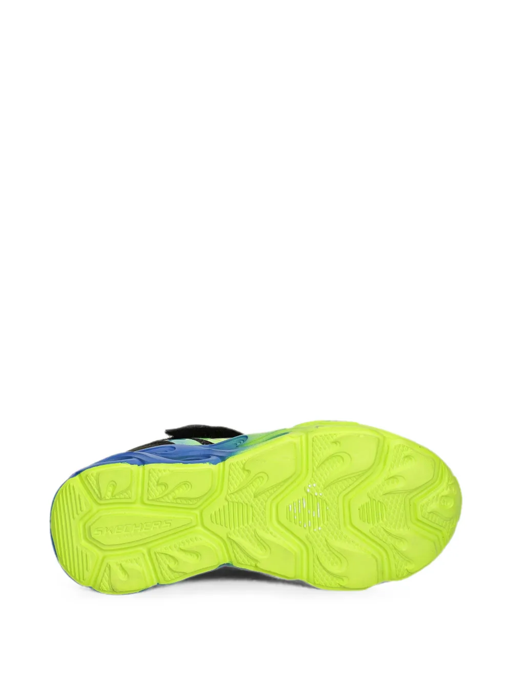 Skechers Thermo-Flash Heat Flux touch-strap sneakers Zwart