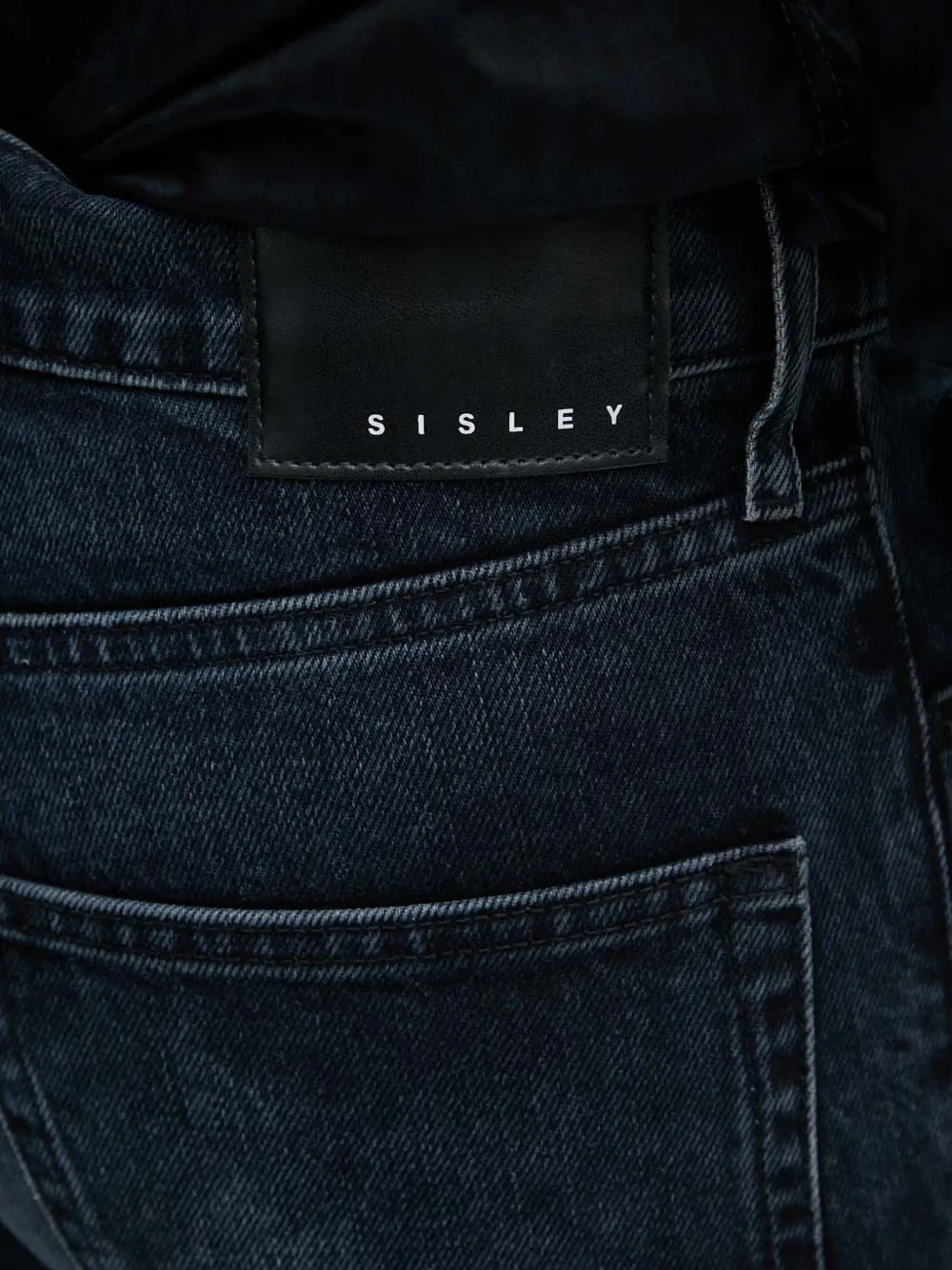 Sisley Jeans met vervaagd-effect Blauw