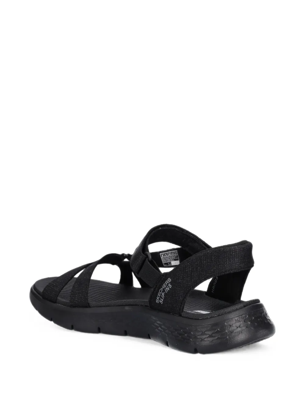 Skechers GoWalk strappy sandals Zwart