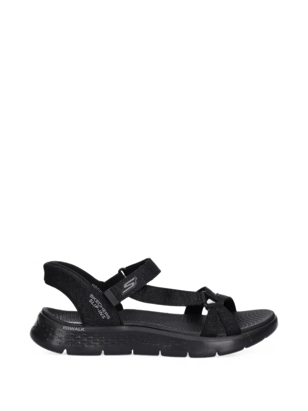 Skechers GoWalk strappy sandals - Schwarz