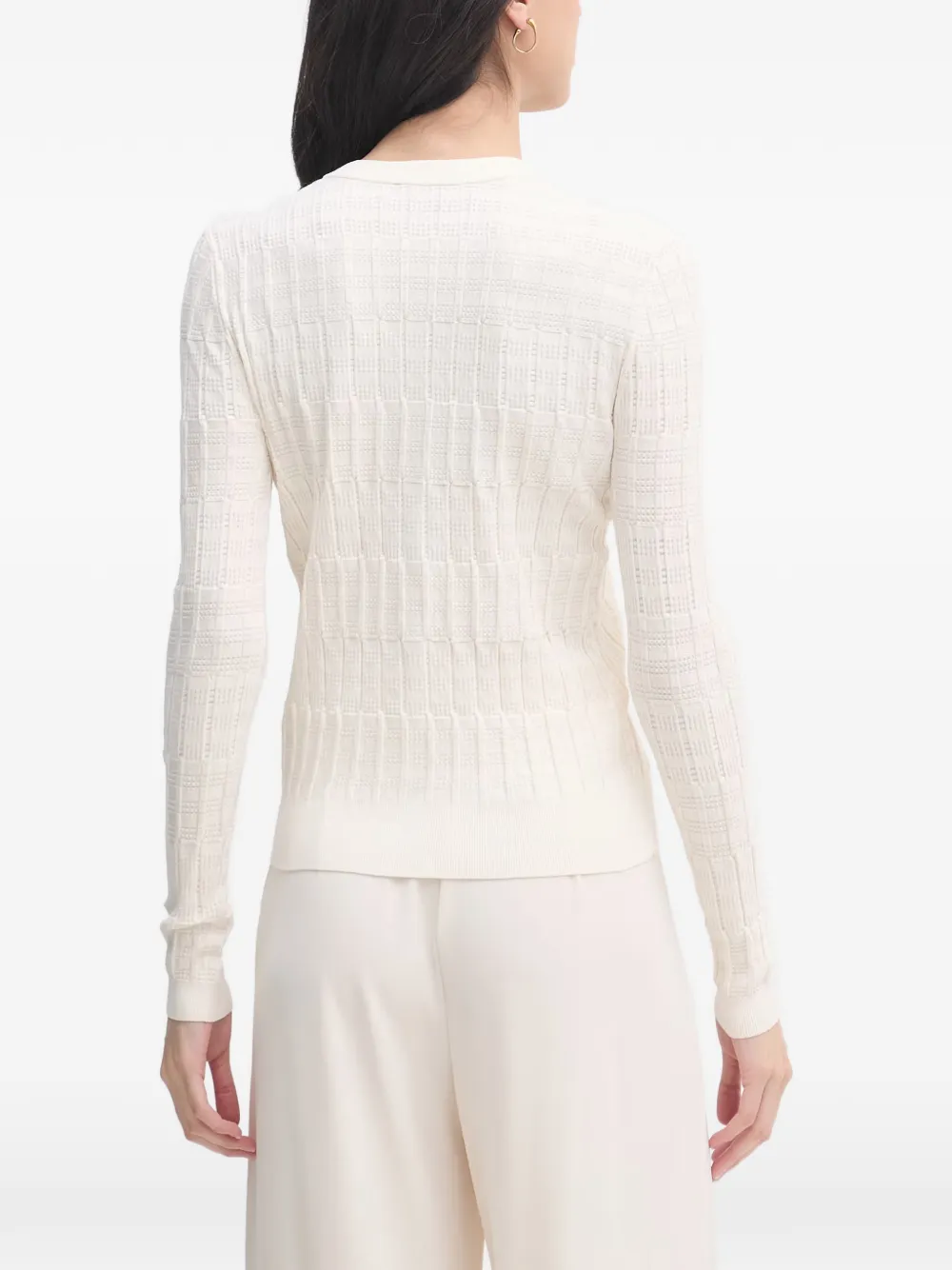 Sisley Gebreid vest Beige