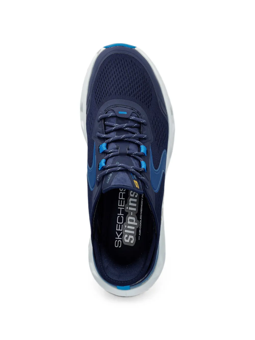 Skechers Slip-ins Glide-Step Altus mesh sneakers Blauw