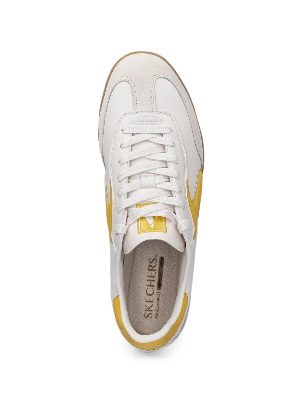Skechers Hotshot Kickoff sneakers met contrasterend vlak Wit