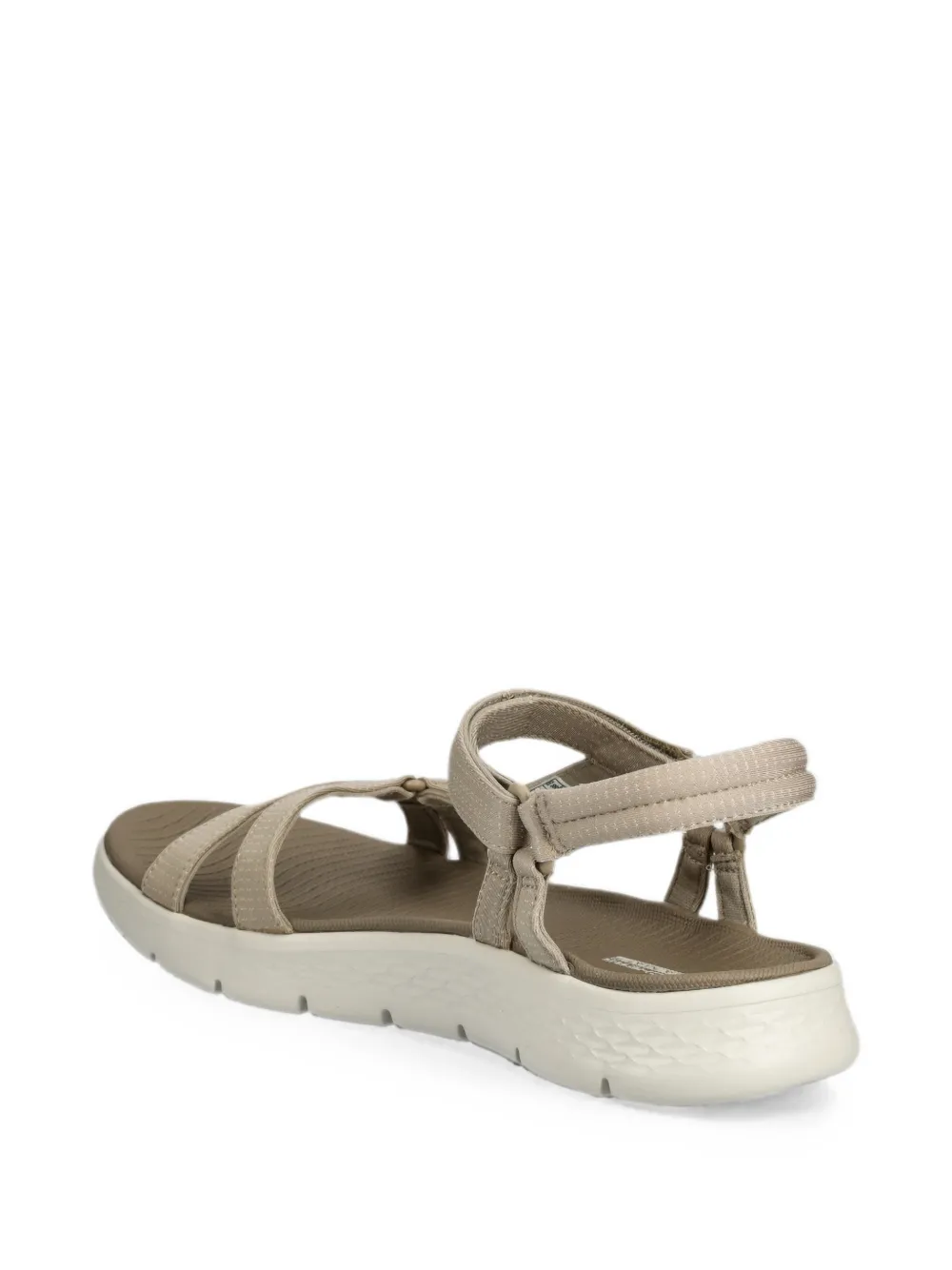 Skechers GoWalk Flex sandalen met klittenband Beige