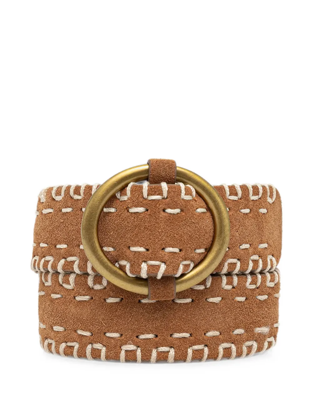 Sessùn Dity suede belt - Marrone