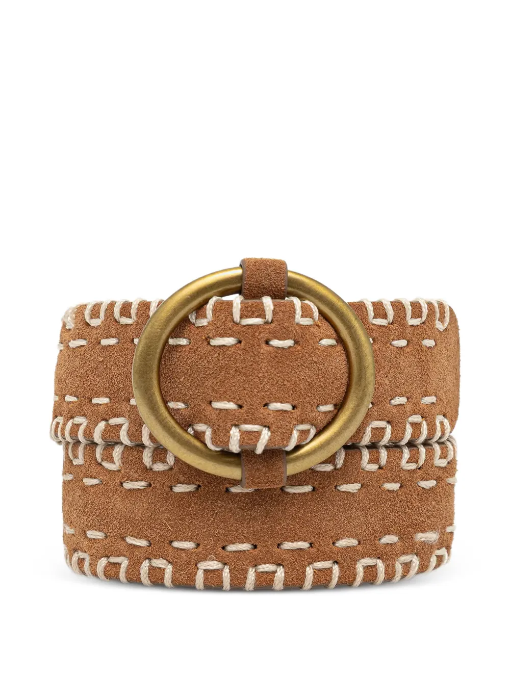 Sessùn Dity suede belt - Marrone