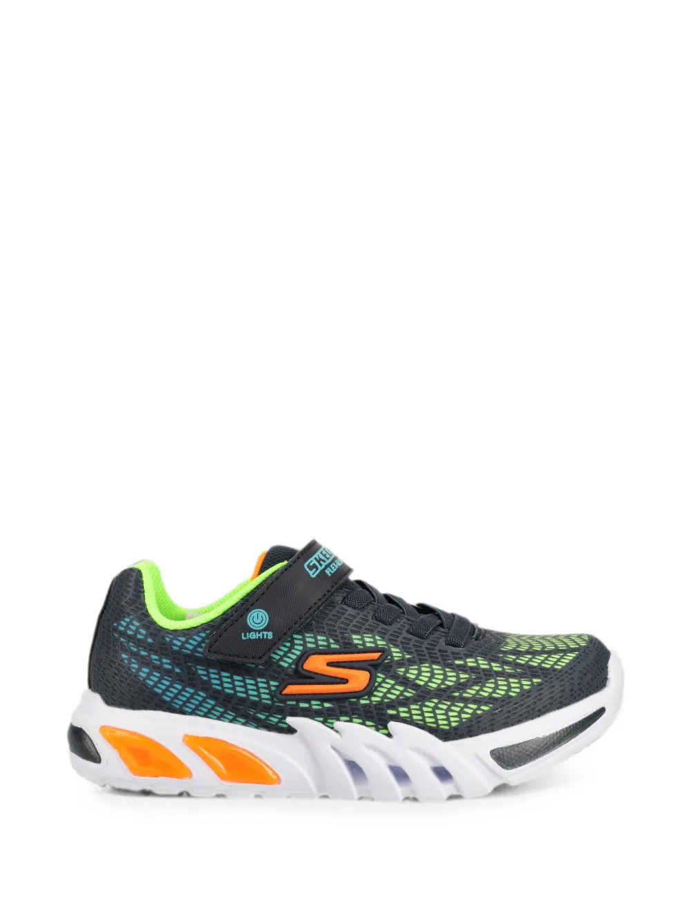 Skechers Flex-Glow Elite Vorlo sneakers met klittenband Zwart