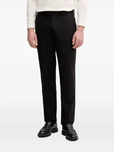 Sisley pressed-crease tailored trousers