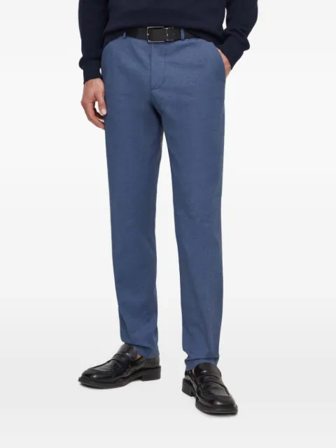 Sisley micro-patterned tailored trousers