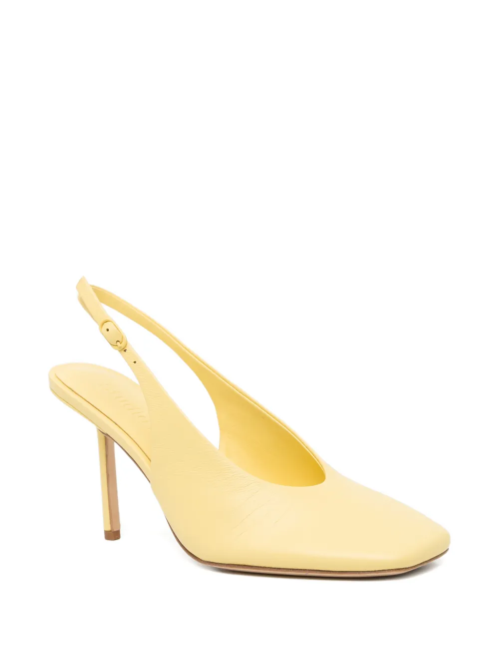 Studio Amelia 90mm Sierra pumps Geel