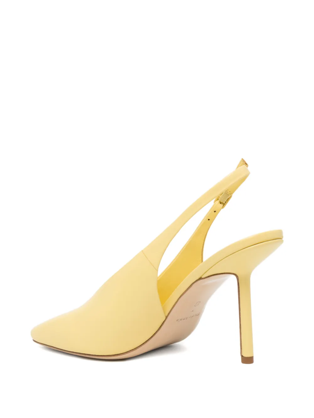 Studio Amelia 90mm Sierra pumps Geel