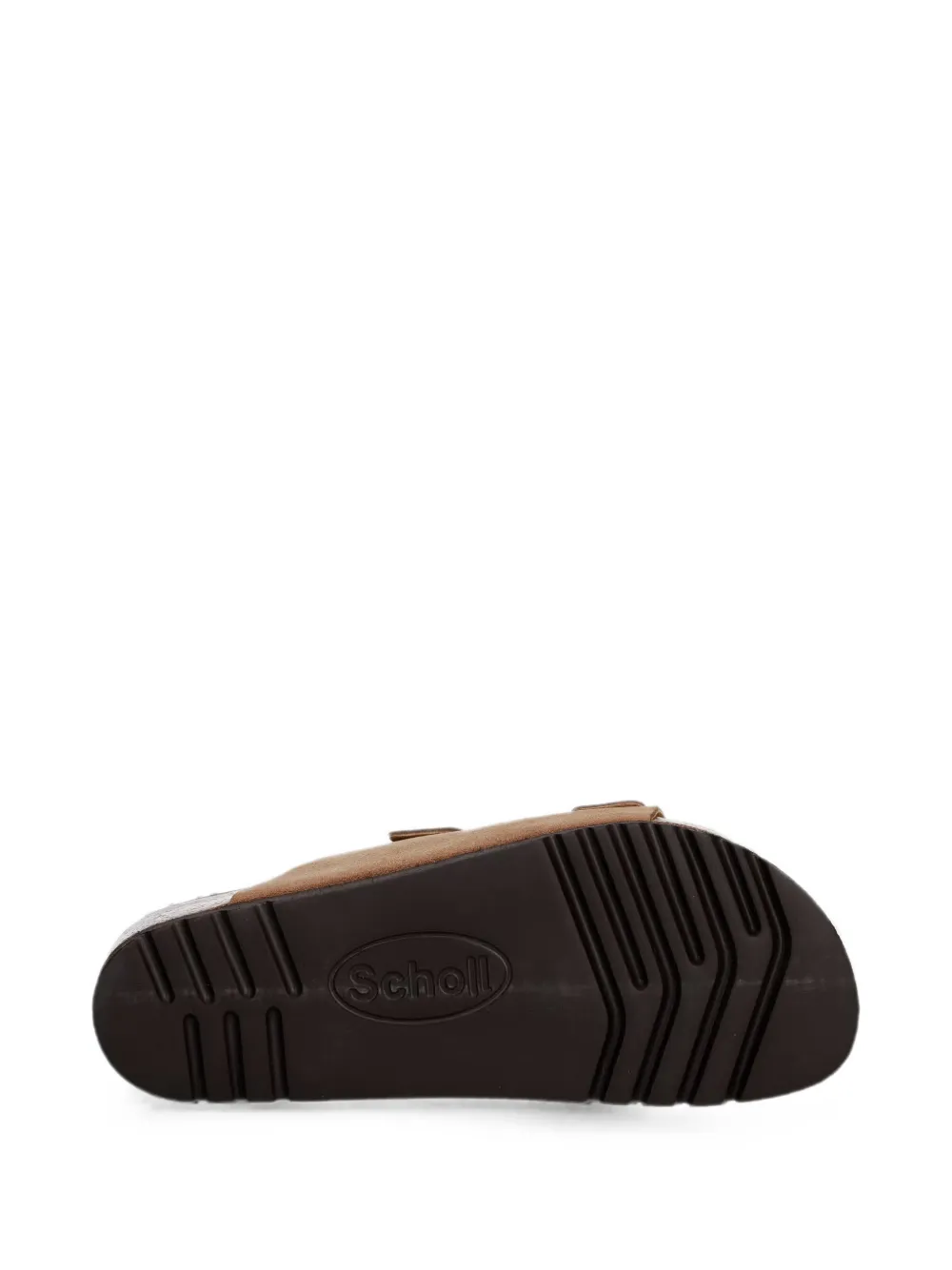 Scholl Arizona double buckle-fastening sandals Beige