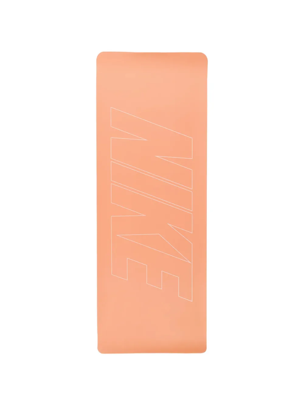 Nike Omkeerbare yogamat met logo-print Oranje
