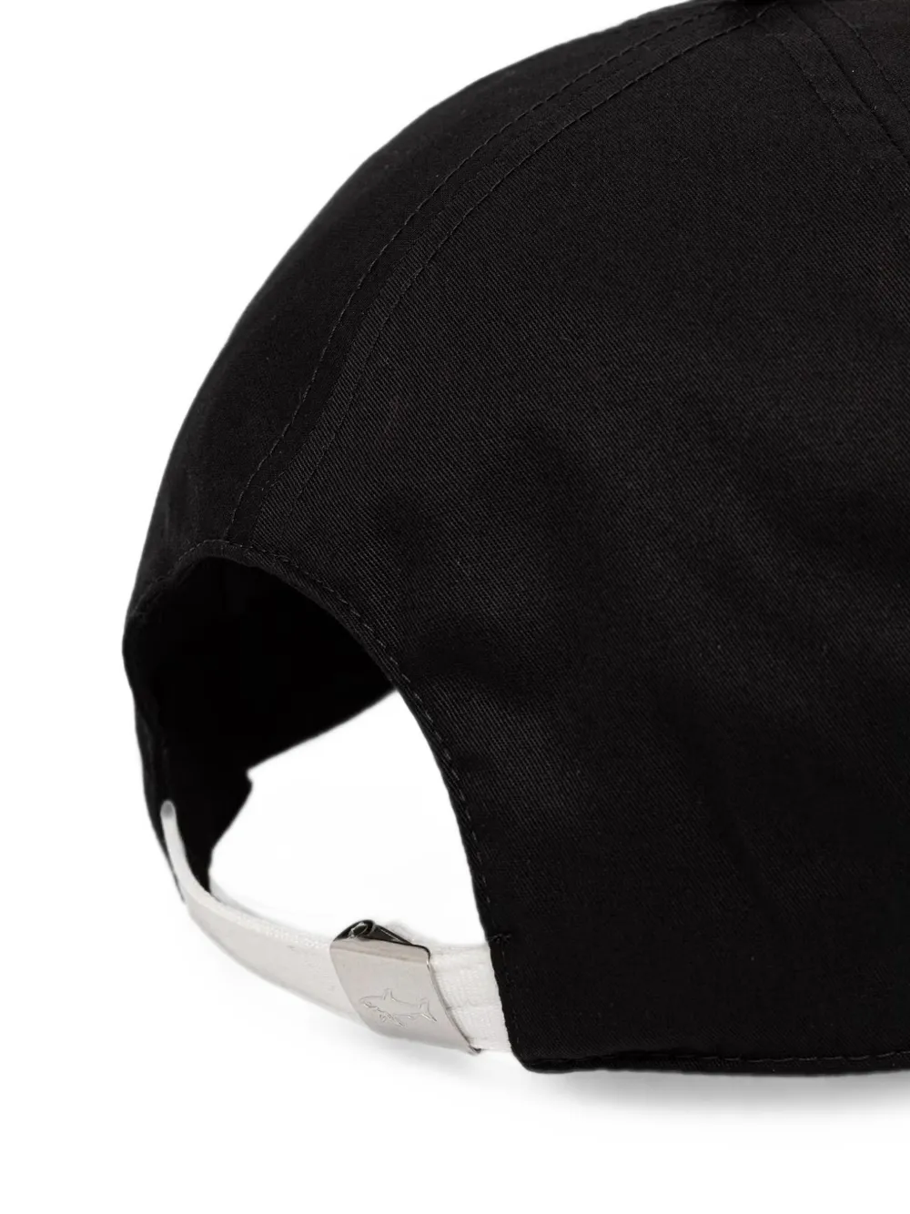Paul & Shark Honkbalpet met geborduurd logo Zwart