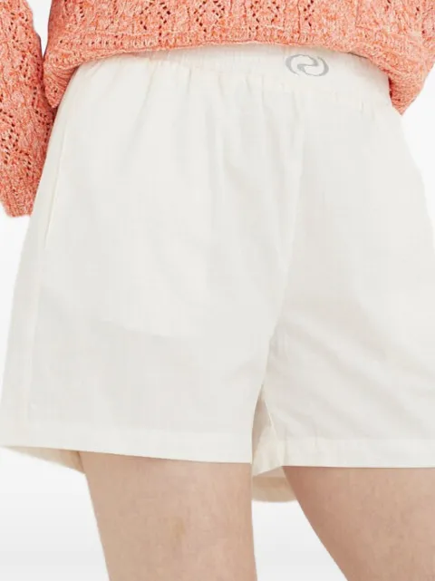 Résumé logo-patch elasticated-waist shorts