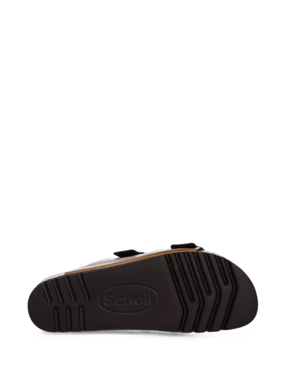 Scholl Josephine flat sandals Goud
