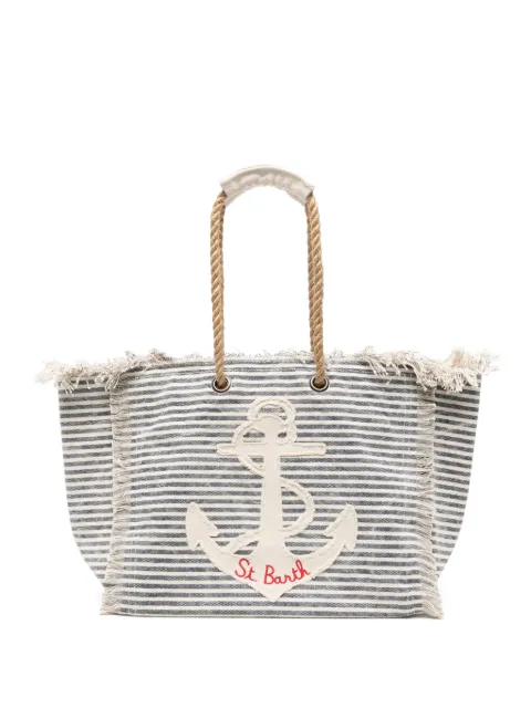 MC2 Saint Barth  frayed beach bag