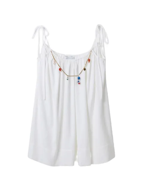 Stella McCartney vestido corto con mostacillas