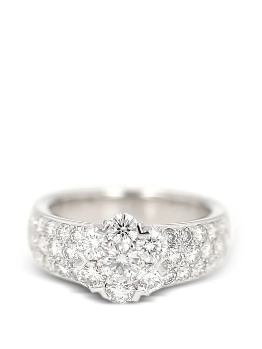 Van Cleef & Arpels 2020 Fleurette diamond ring - Argento