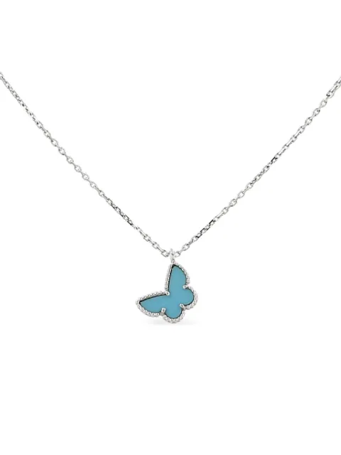 Van Cleef & Arpels Vintage Sweet Butterflies turquoise necklace