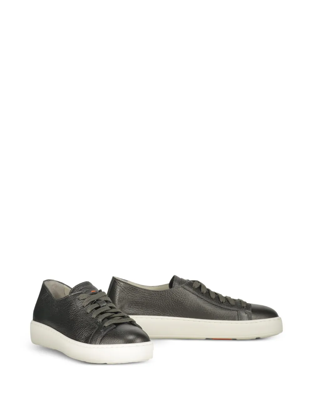 Santoni leather sneakers Grijs