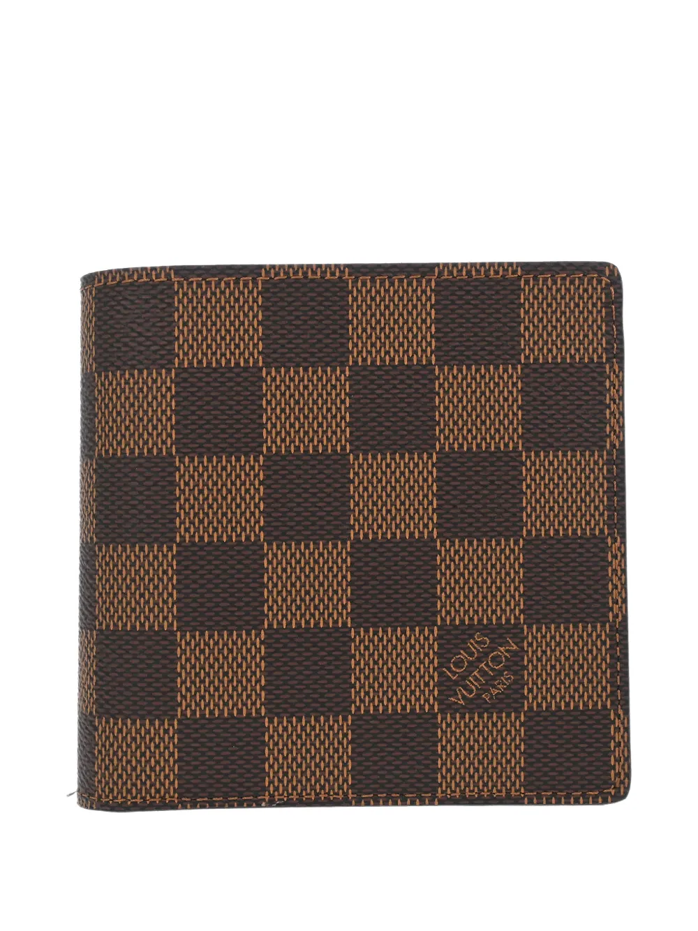 Louis Vuitton Pre-Owned 2009 Marco Damier Ebène wallet - Marrone