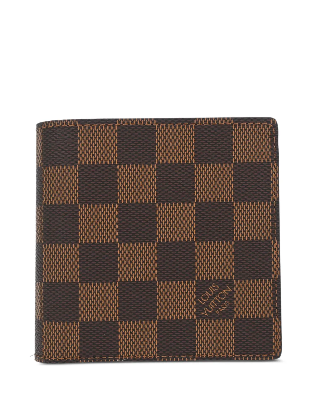 Louis Vuitton Pre-Owned 2009 Marco Damier Ebène wallet - Marrone