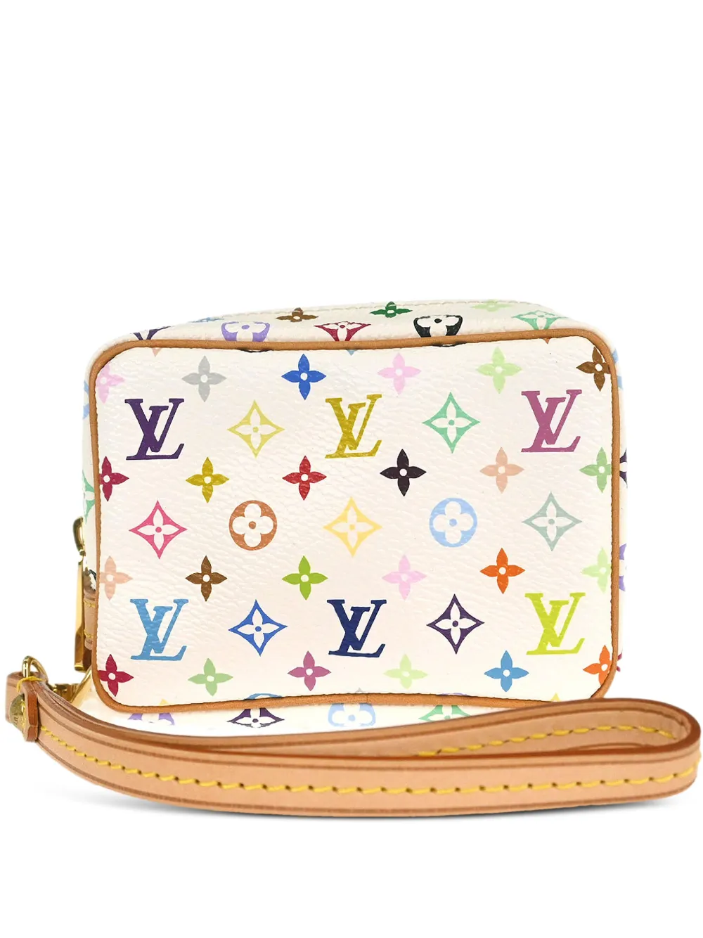 Louis Vuitton Pre-Owned x Takashi Murakami 2008 Trousse Wapity clutch bag - Weiß