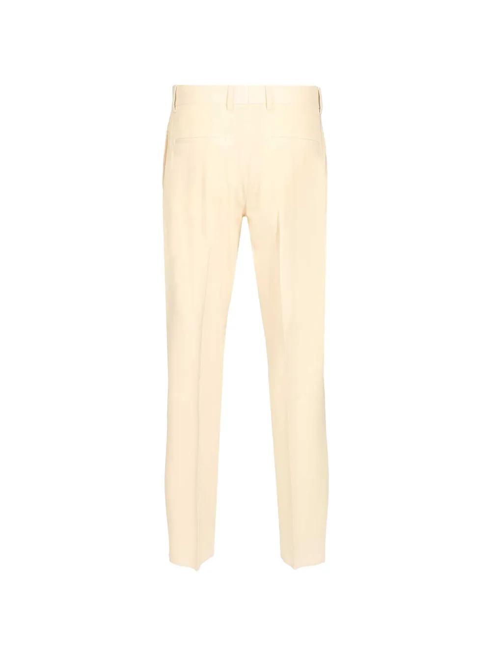 FENDI Wollen gabardine broek Beige