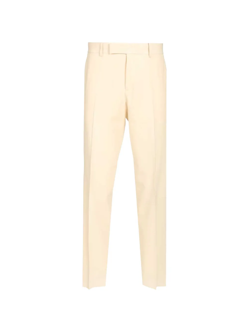FENDI wool gabardine trousers - Nude