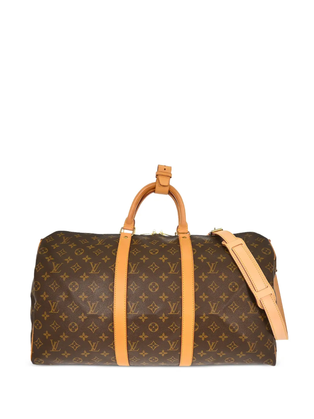 Louis Vuitton Pre-Owned 2004 Keepall Bandouliere 50 holdall - Braun