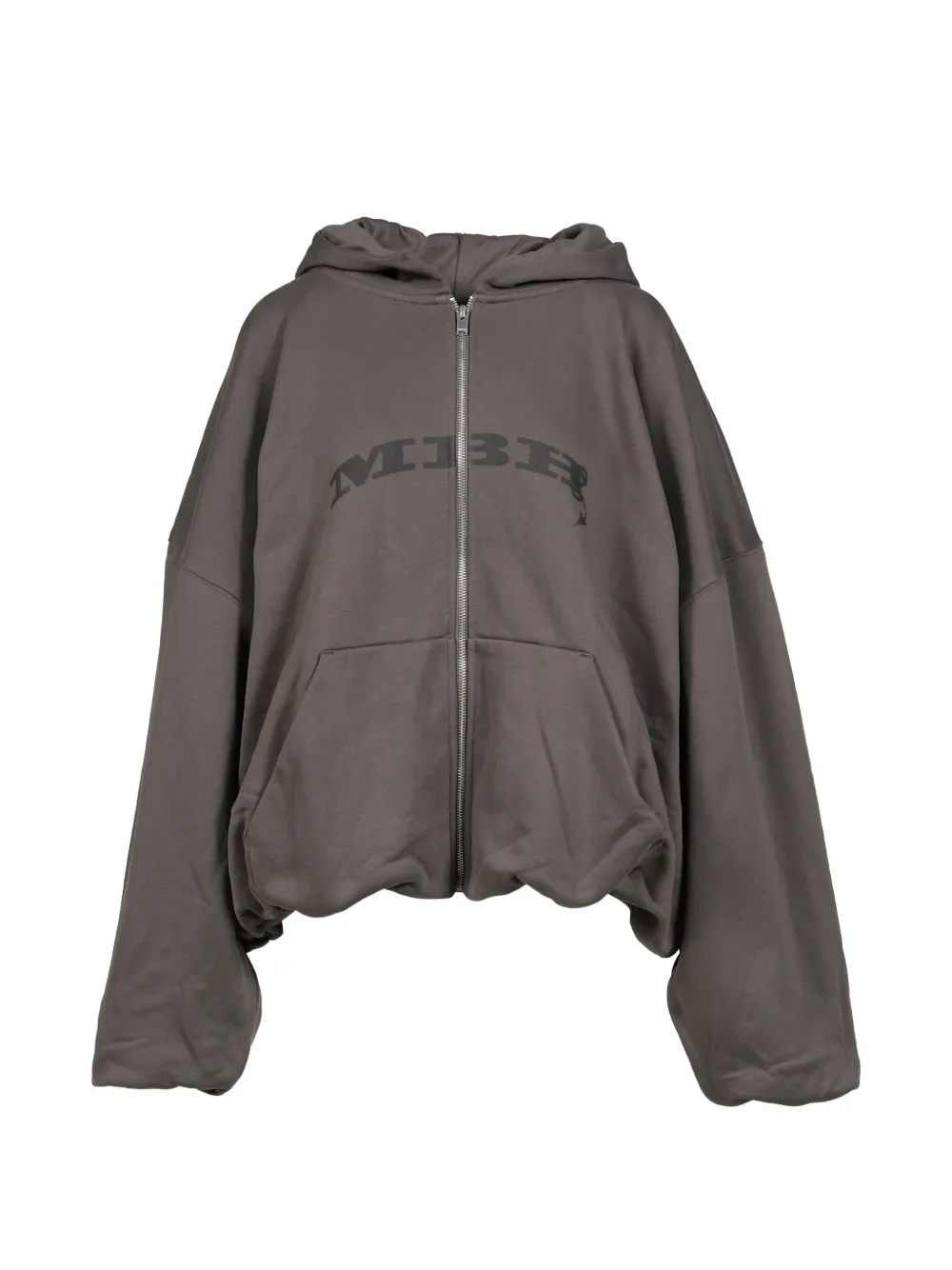 MISBHV Inflated Mbh Devil zip-up hoodie - Grey