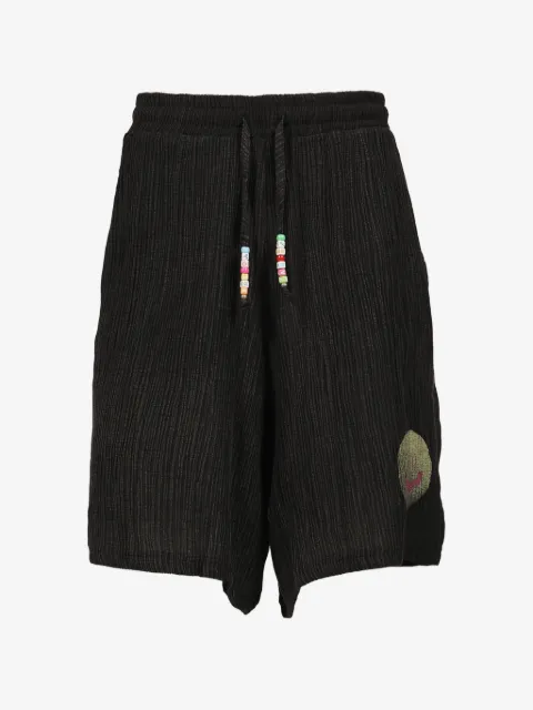 MISBHV Smile bead-embellished shorts