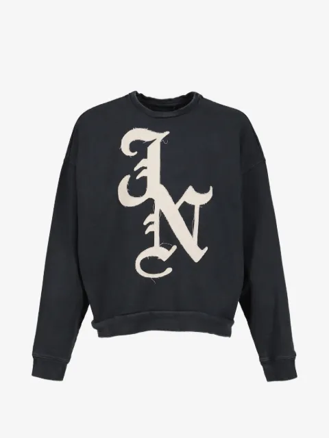 JUN/NAKAYAMA pull à patch logo et bords francs