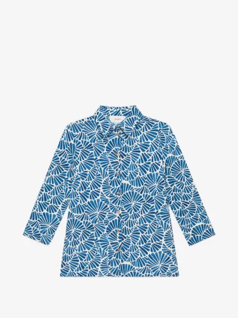 MALIPARMI shell-print shirt
