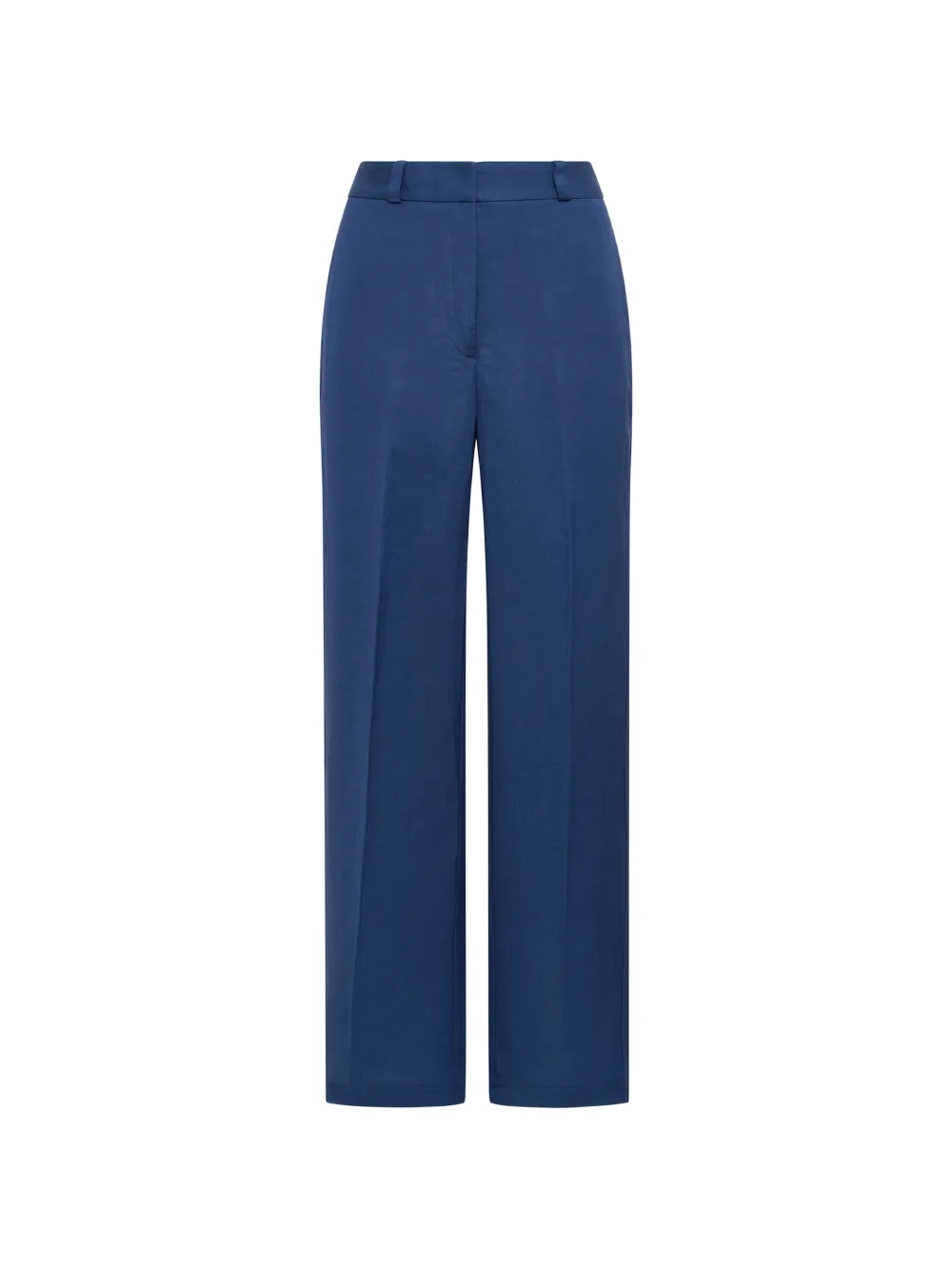 MALIPARMI Timeless pressed-crease straight-leg trousers - Blu