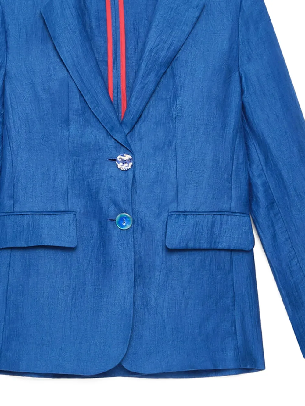  Maliparmi Blazer En Jacquard - Azul 