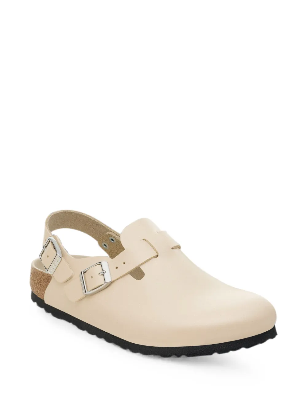 Birkenstock Tokio II leather clogs Beige