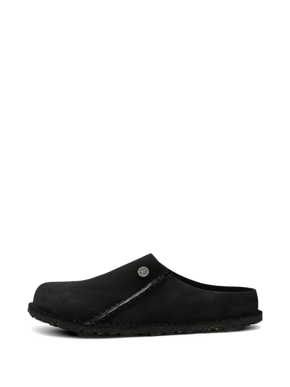Birkenstock Zermatt Premium suède slippers Zwart