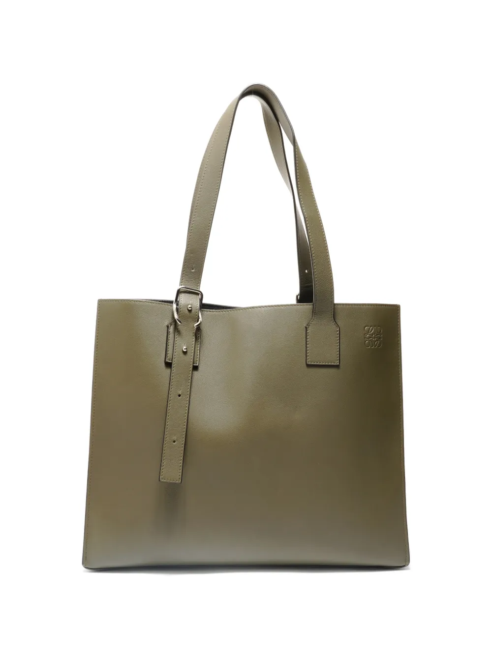 Loewe Pre-Owned 2017-2021 Buckle Horizontal tote bag - Verde
