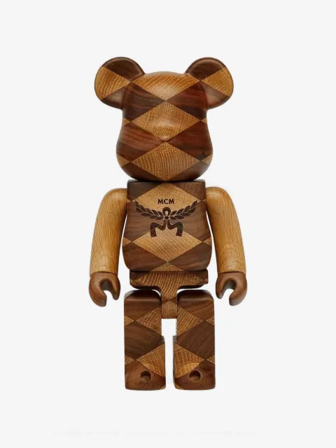 MCM x Be@rbrick diamond-pattern 400% figure