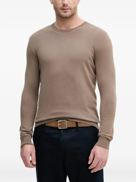 Sisley crew-neck long-sleeve sweater