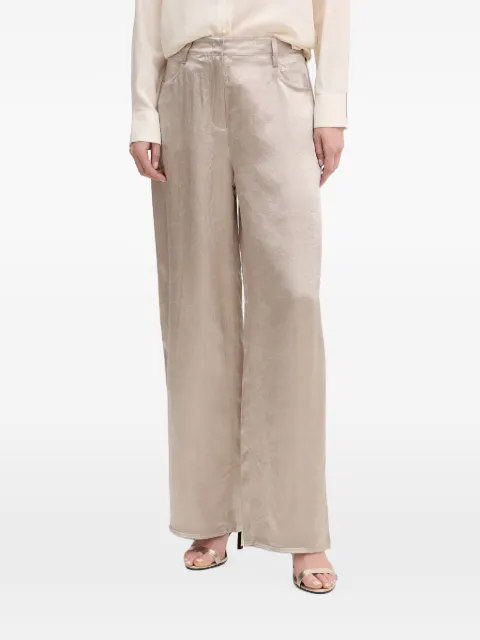 Sisley crinkled palazzo pants