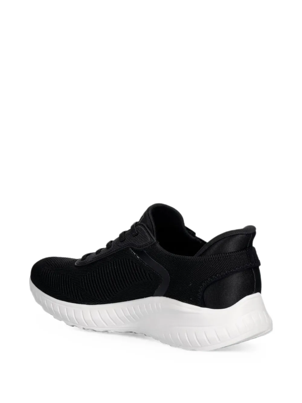 Skechers Slip-ins Bobs Sport Squad Chaos lace-up sneakers Zwart