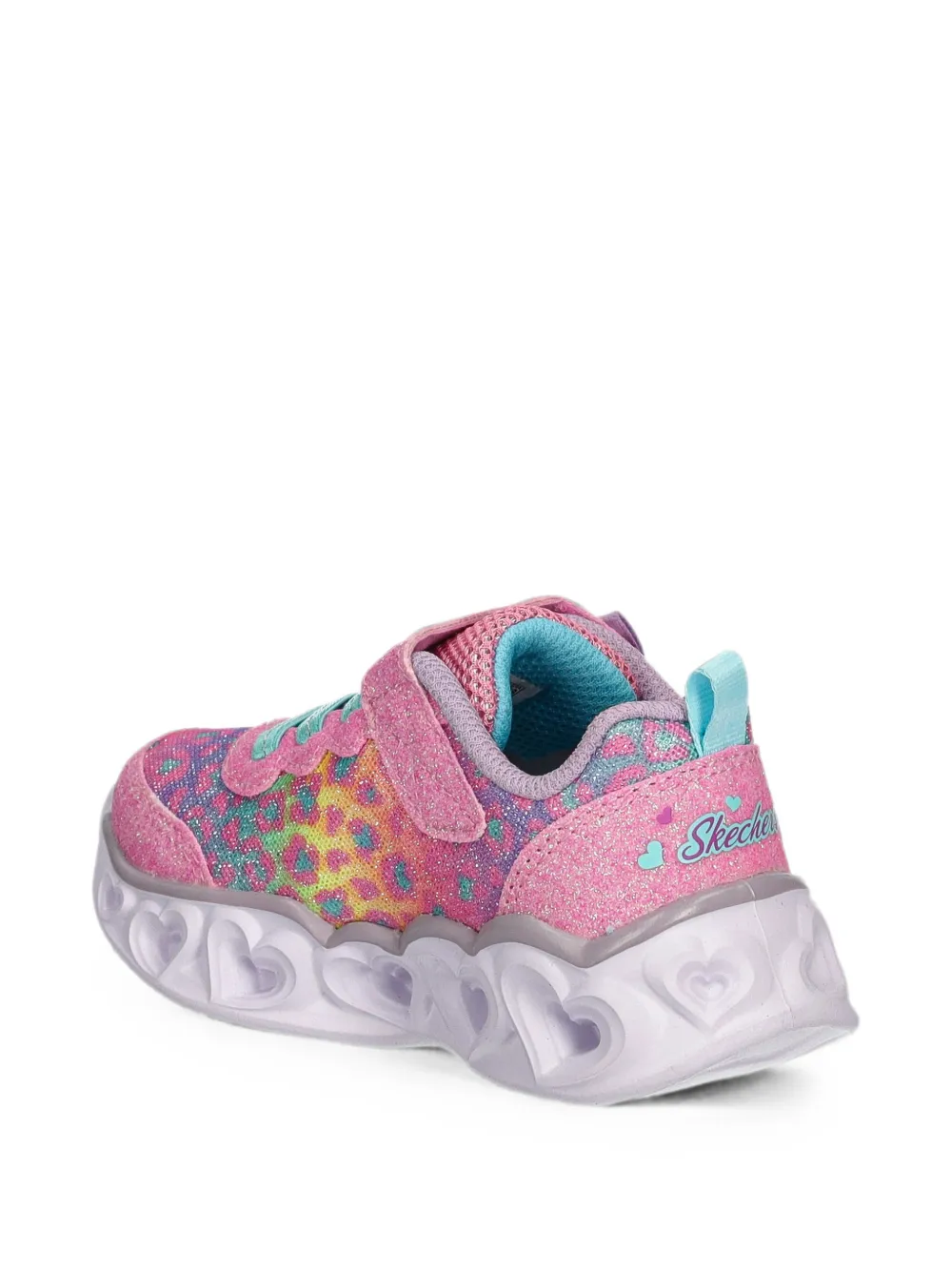 Skechers Heart Lights sneakers met strikdetail Roze