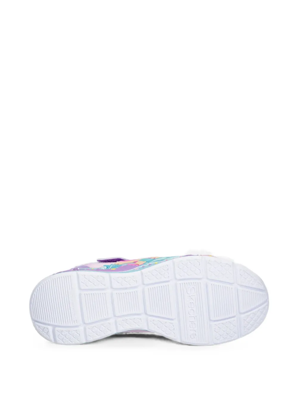 Skechers S-Lights Mermaid Dreams sneakers met klittenband Paars