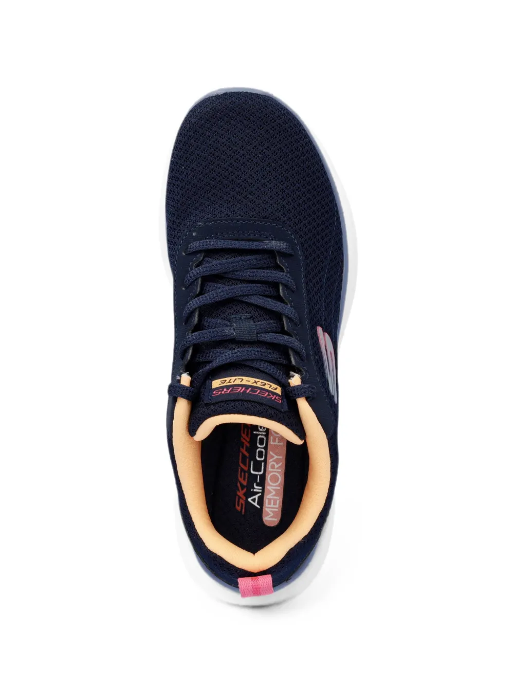Skechers Flex Appeal 5.0 mesh sneakers Blauw
