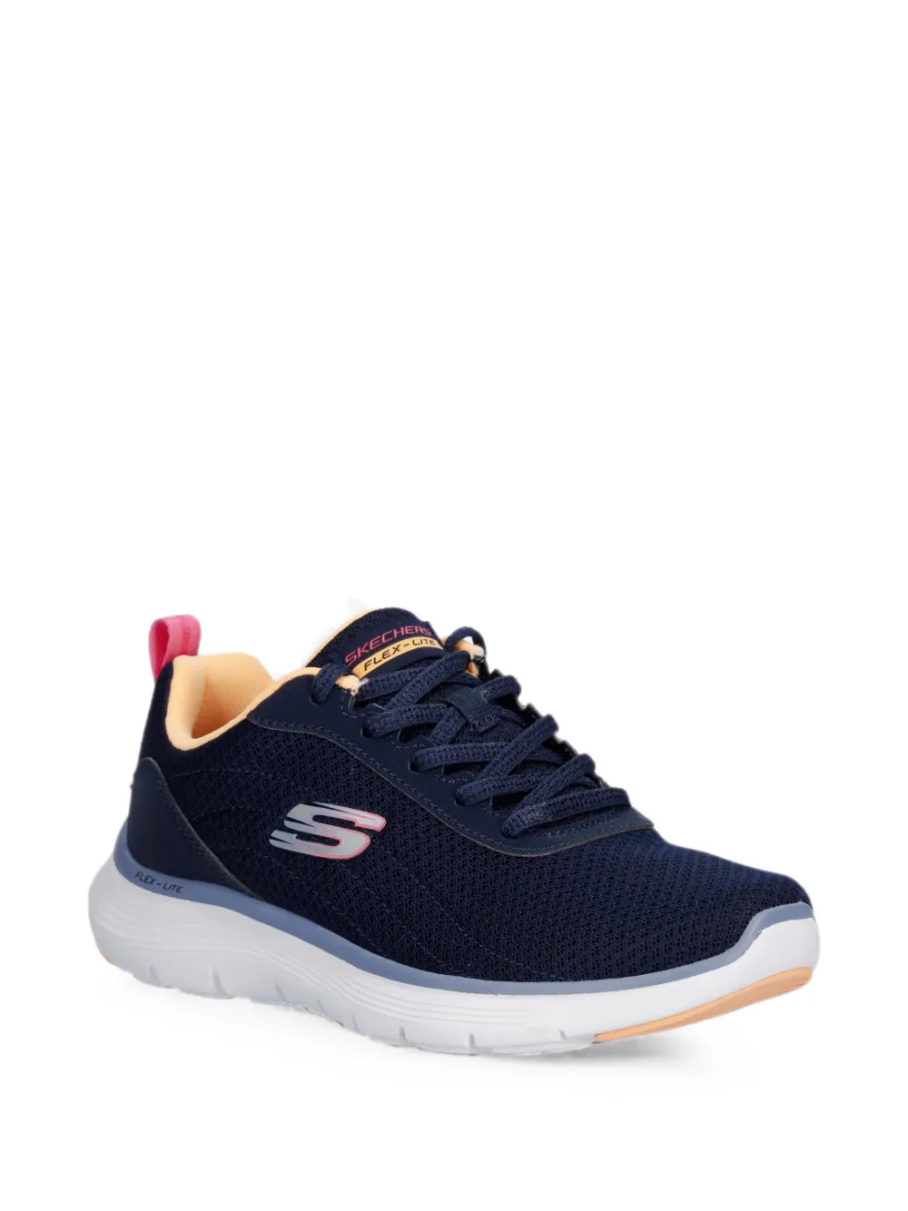 Skechers Flex Appeal 5.0 mesh sneakers Blauw